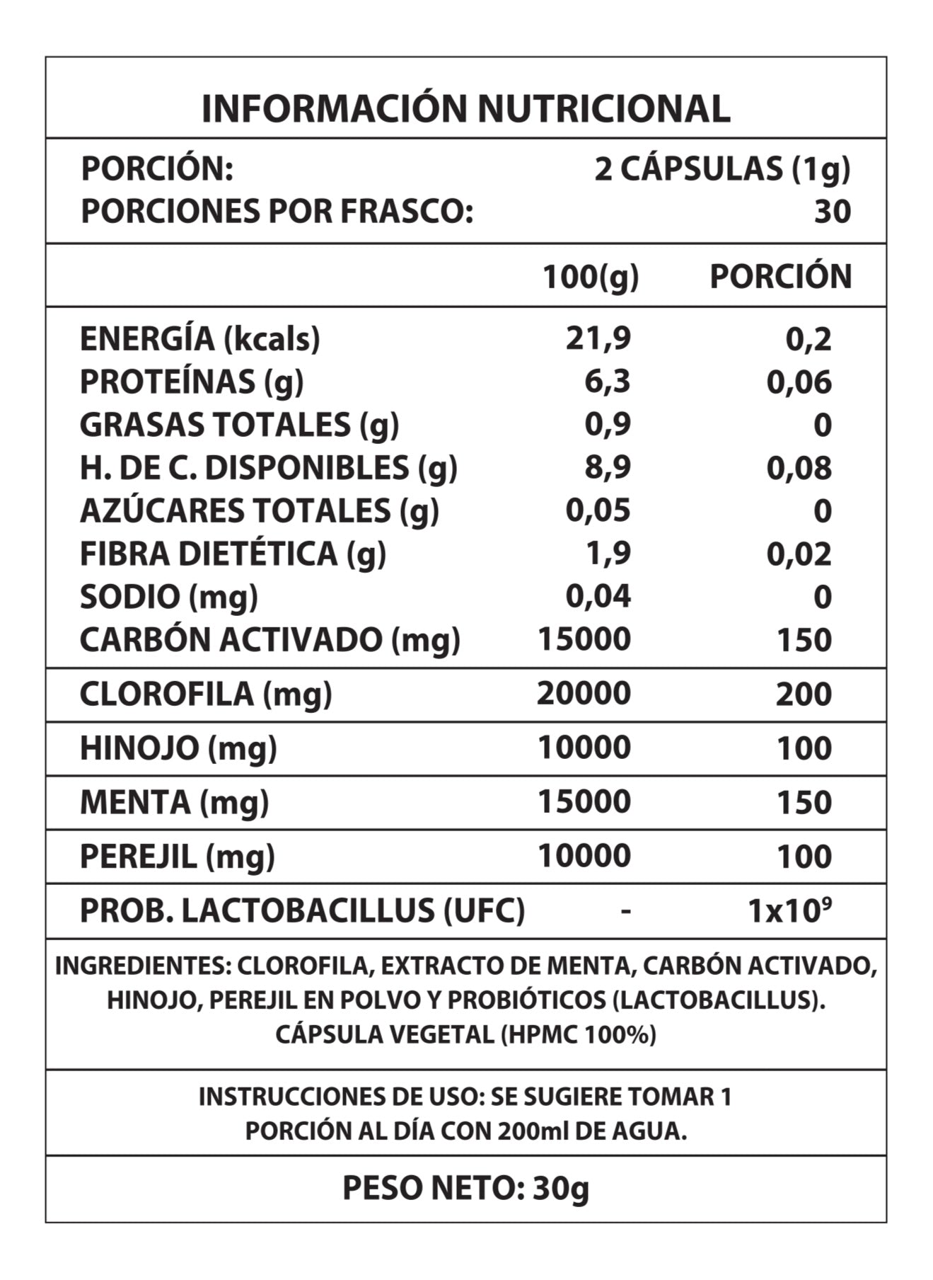 DEOS 1000mg | Desodorante Interno & Frescura Total